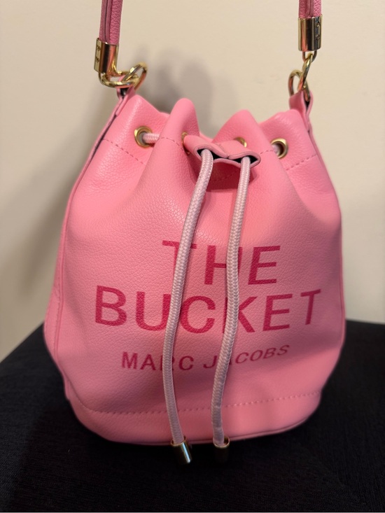 Marc Jacobs Handbags - Marc Jacobs Pink Drawstring Mini Bucket Shoulder Bag